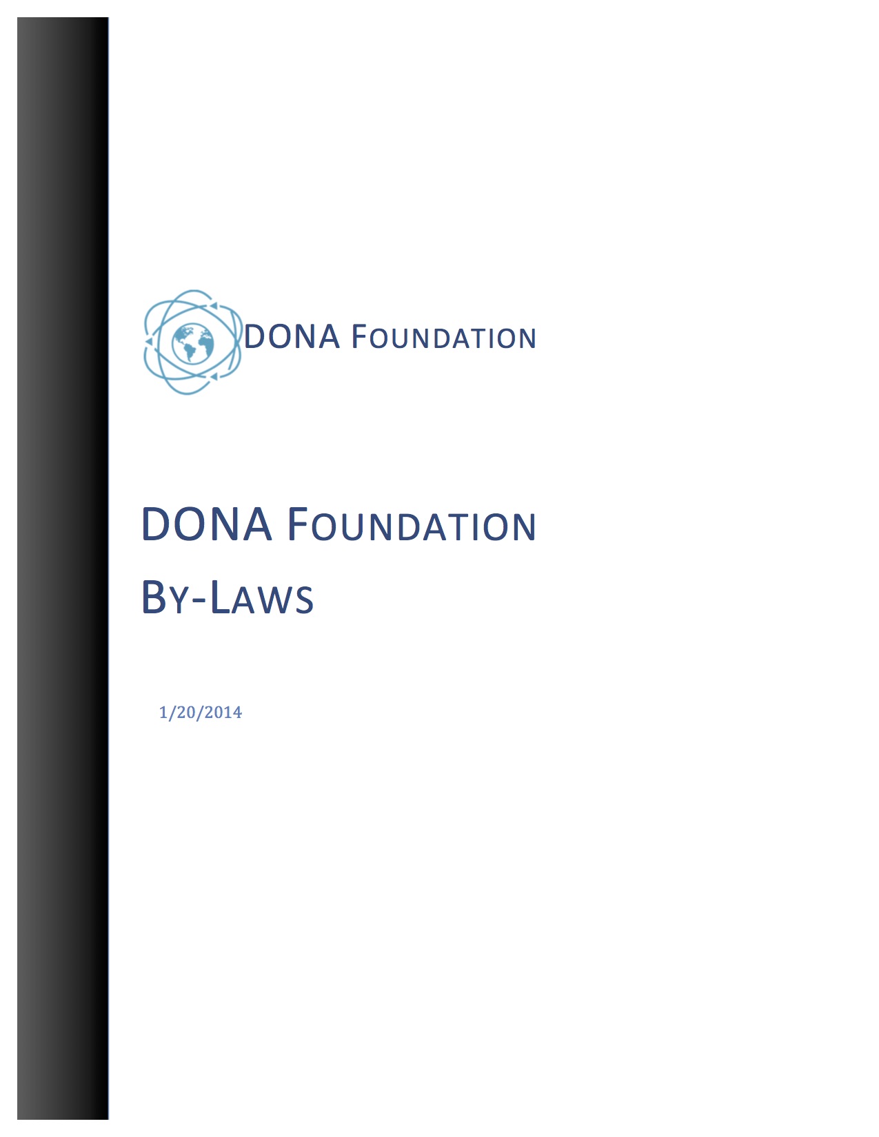  The DONA Foundation By-Laws
